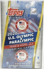 2020 2021 Topps Olympic & Paralympic Team Hopefuls Hobby Box